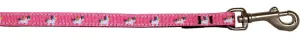 Pink Unicorn Nylon Pet Leash 3-8in By 6ft