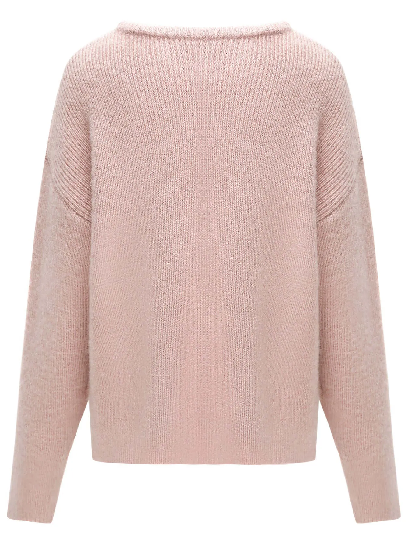 Pink Velvet Knit Top