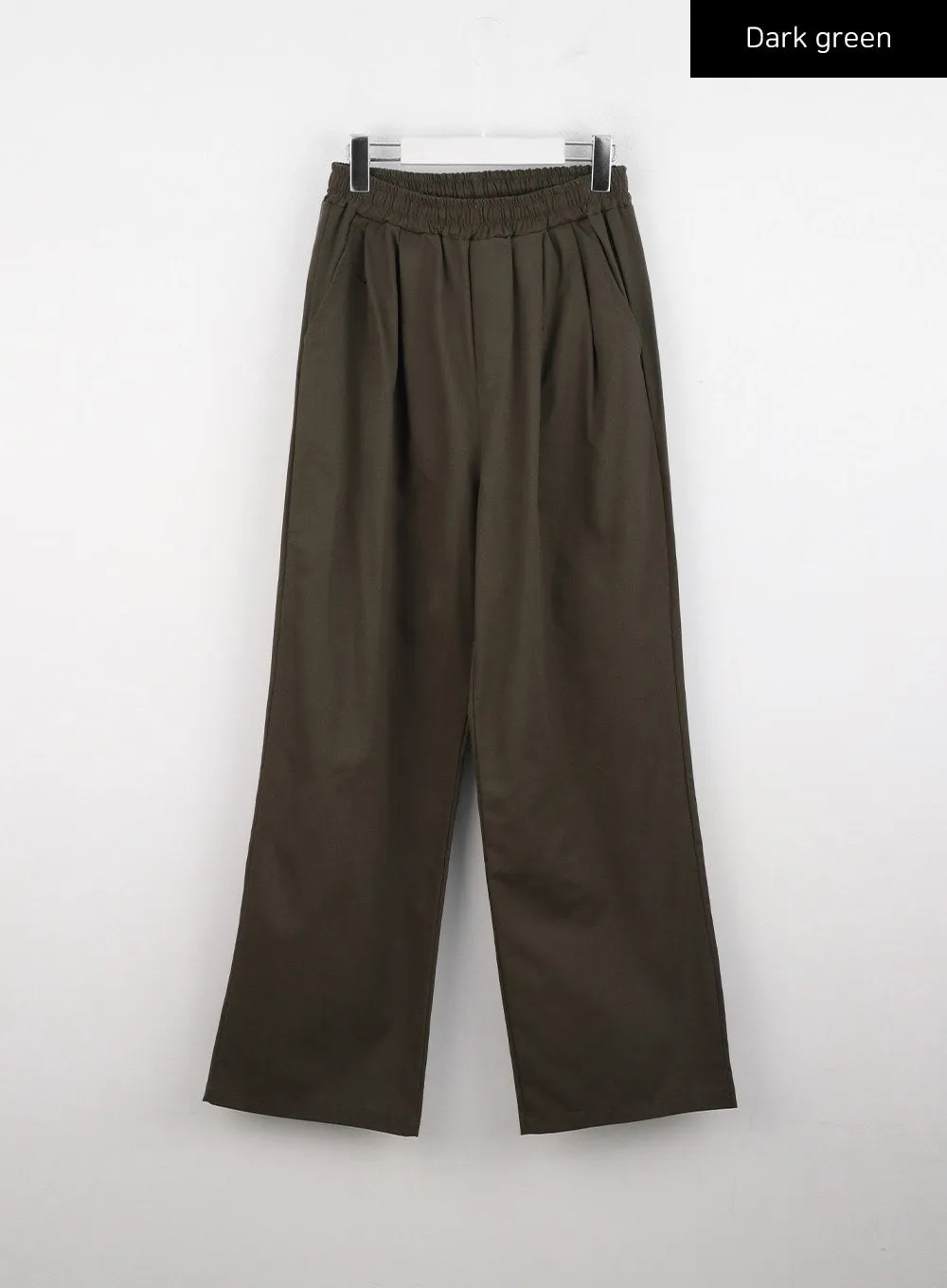 Pintuck Wide Fit Pants IO326