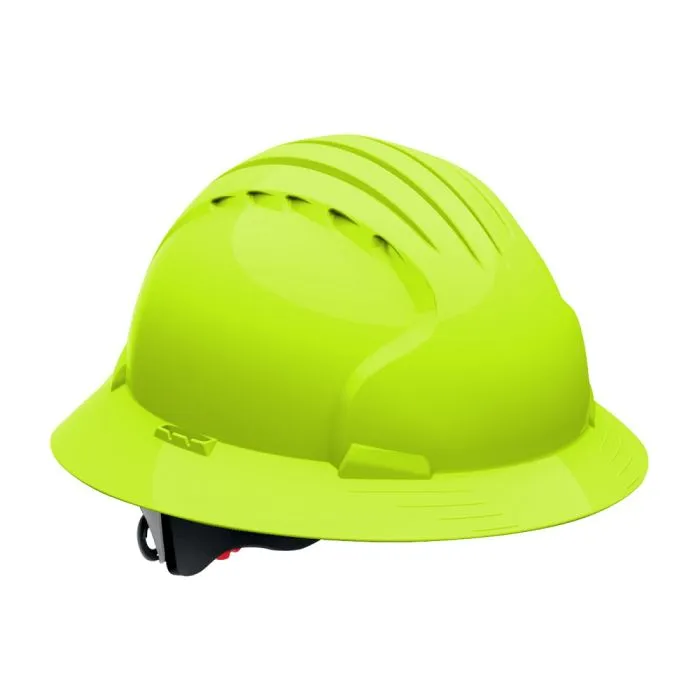 PIP Evolution Deluxe 6161 280-EV6161 Full Brim Hard Hat, 1 Each