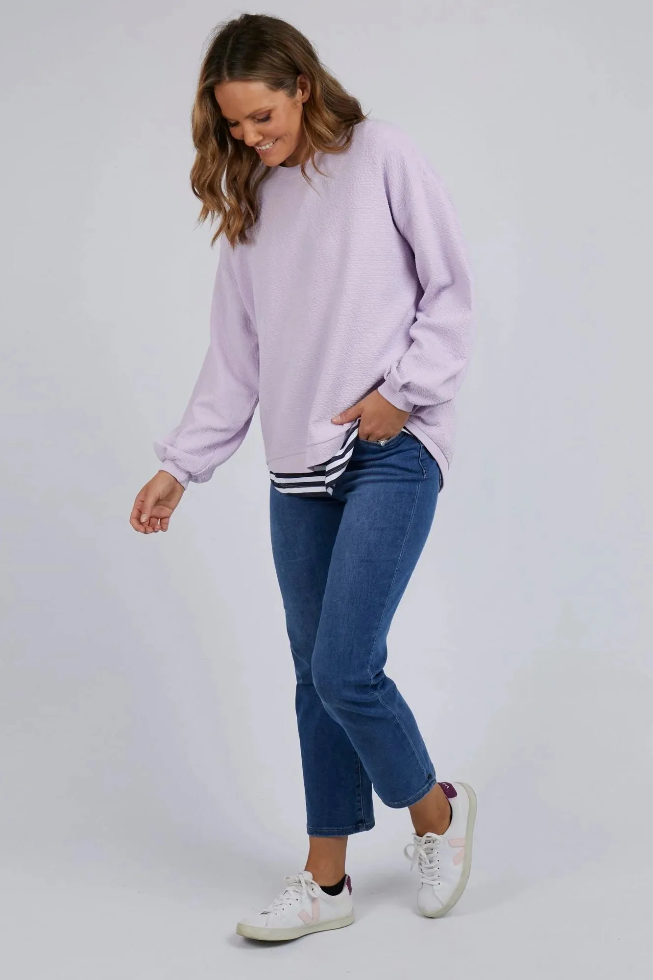 Piper Sweat in Pastel Lilac