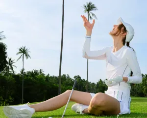 Piping Skort in White