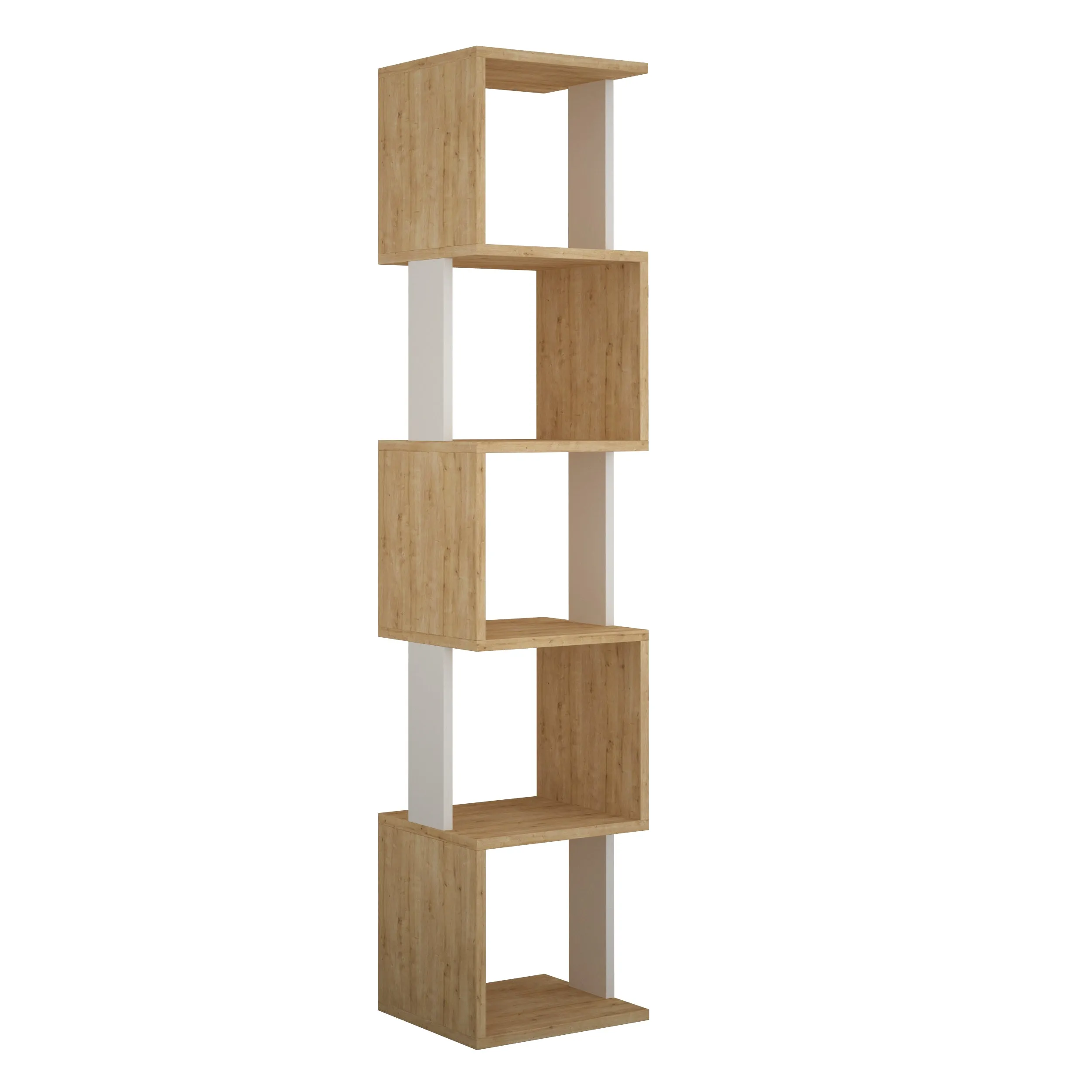 Piri Modern Bookcase Display Unit Tall 161cm