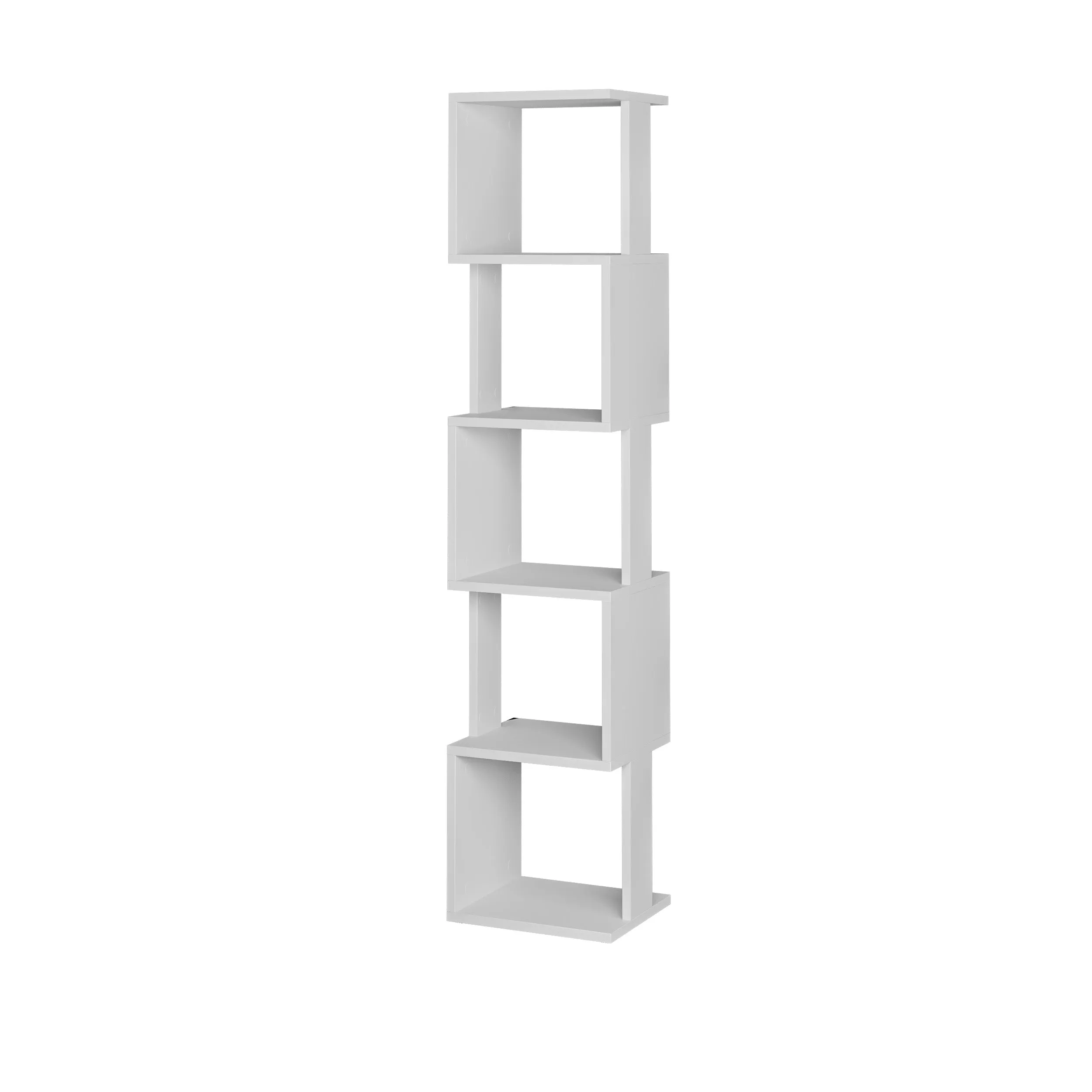 Piri Modern Bookcase Display Unit Tall 161cm