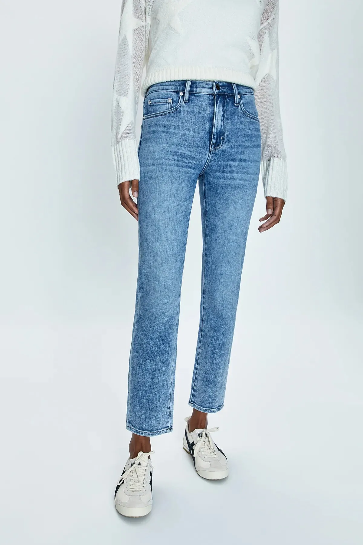 PIS Madi High Rise Slim Jeans in Silverlake