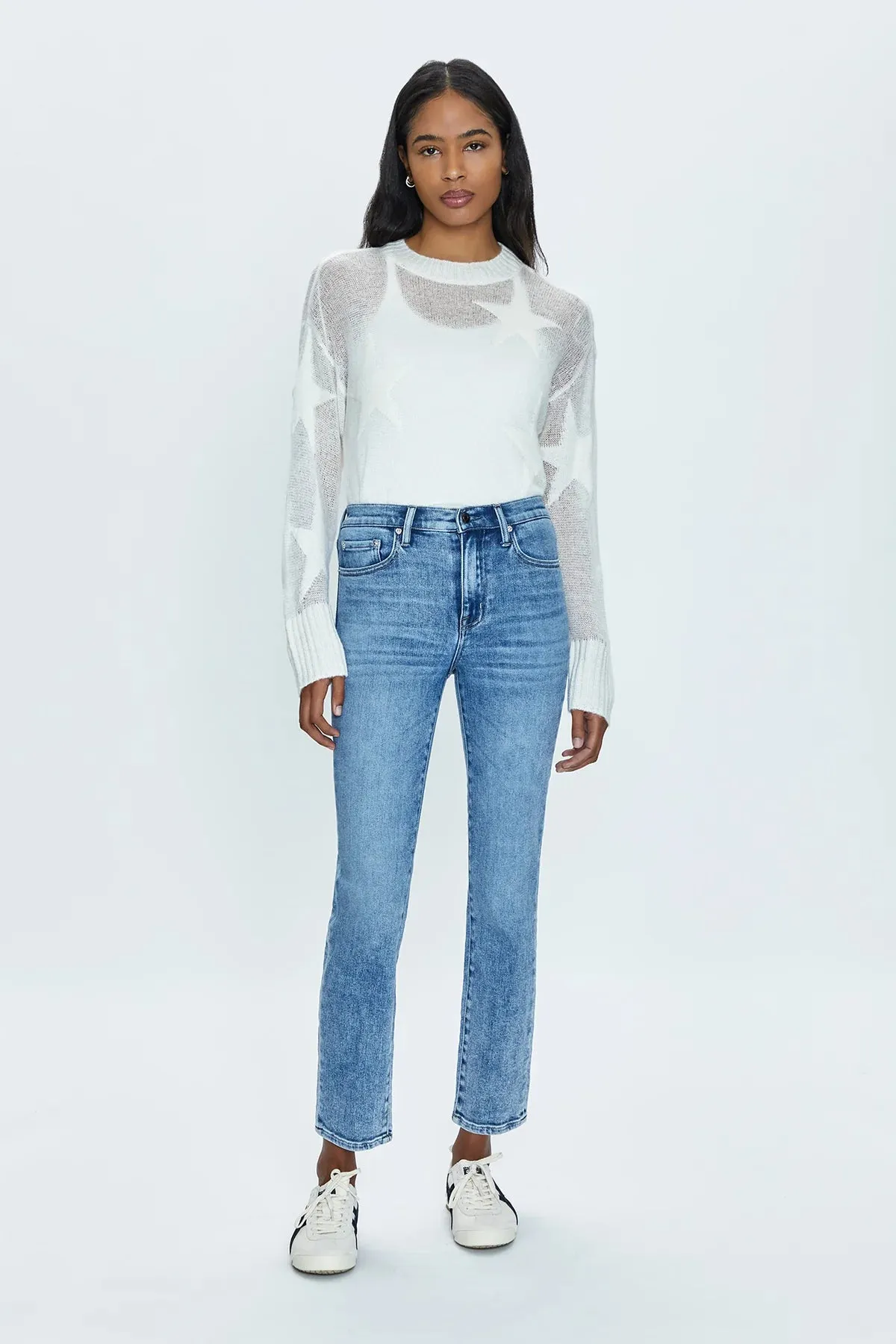 PIS Madi High Rise Slim Jeans in Silverlake