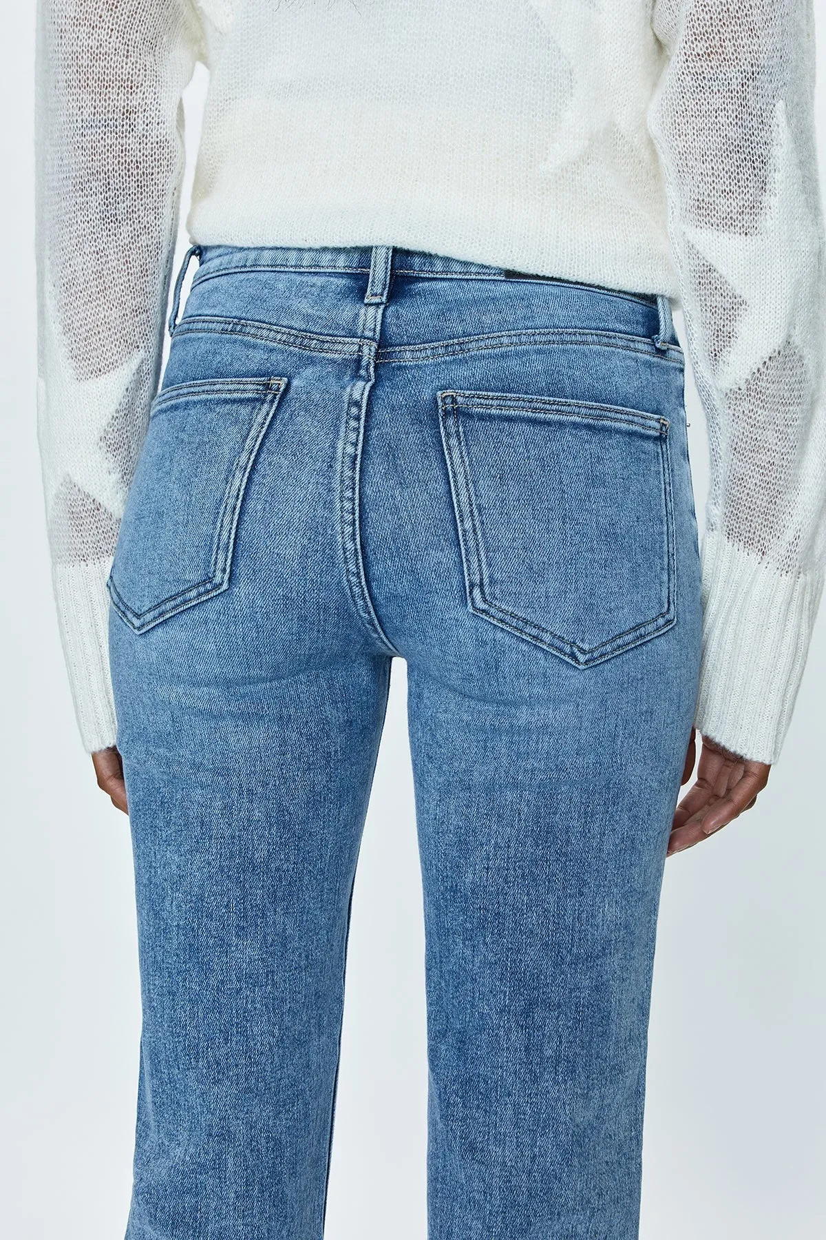 PIS Madi High Rise Slim Jeans in Silverlake