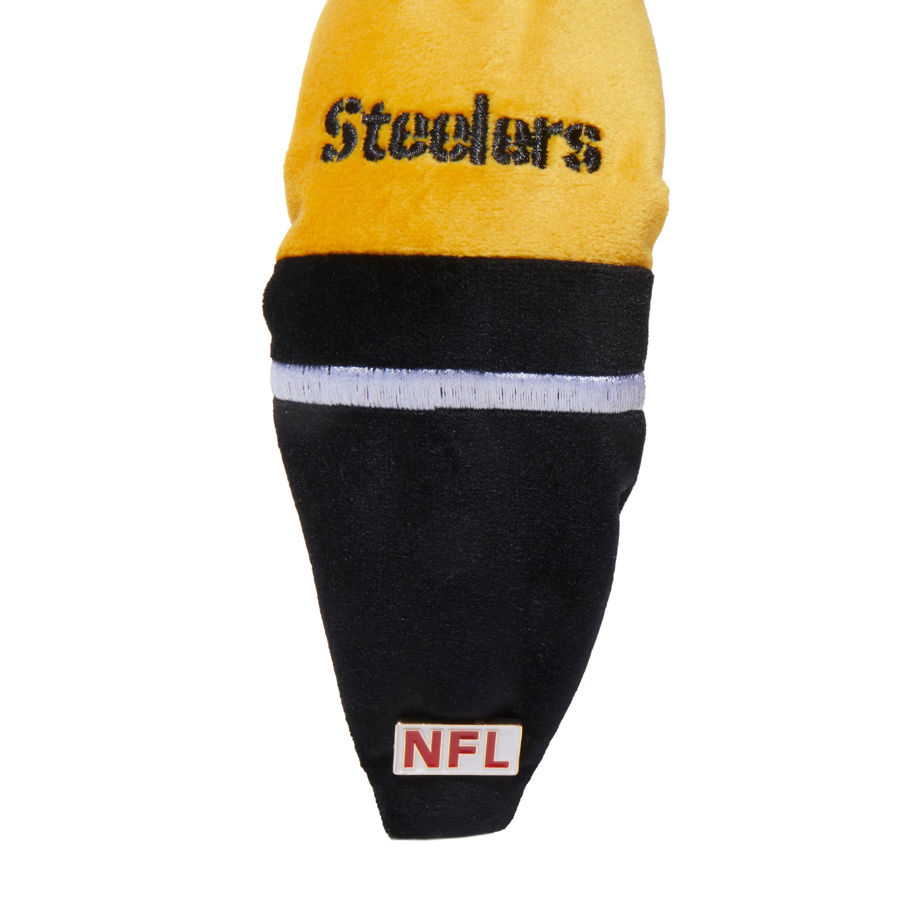 PITTSBURGH STEELERS LELE SADOUGHI X NFL GOLD EMBROIDERED KNOTTED HEADBAND