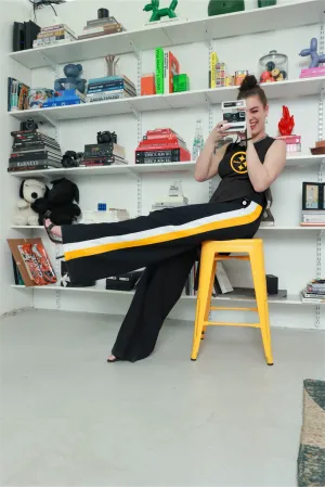 Pittsburgh Steelers Striped Wide Leg Pant