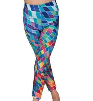 pixelmania - printed leggings - Made from recycled plastic