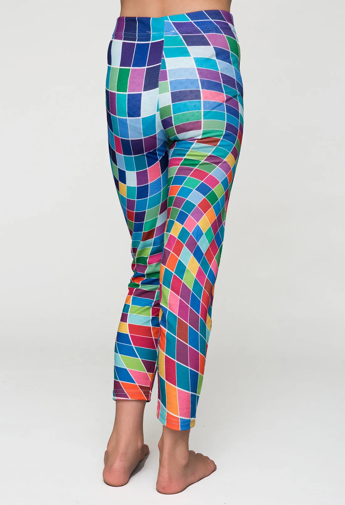 pixelmania - printed leggings - Made from recycled plastic