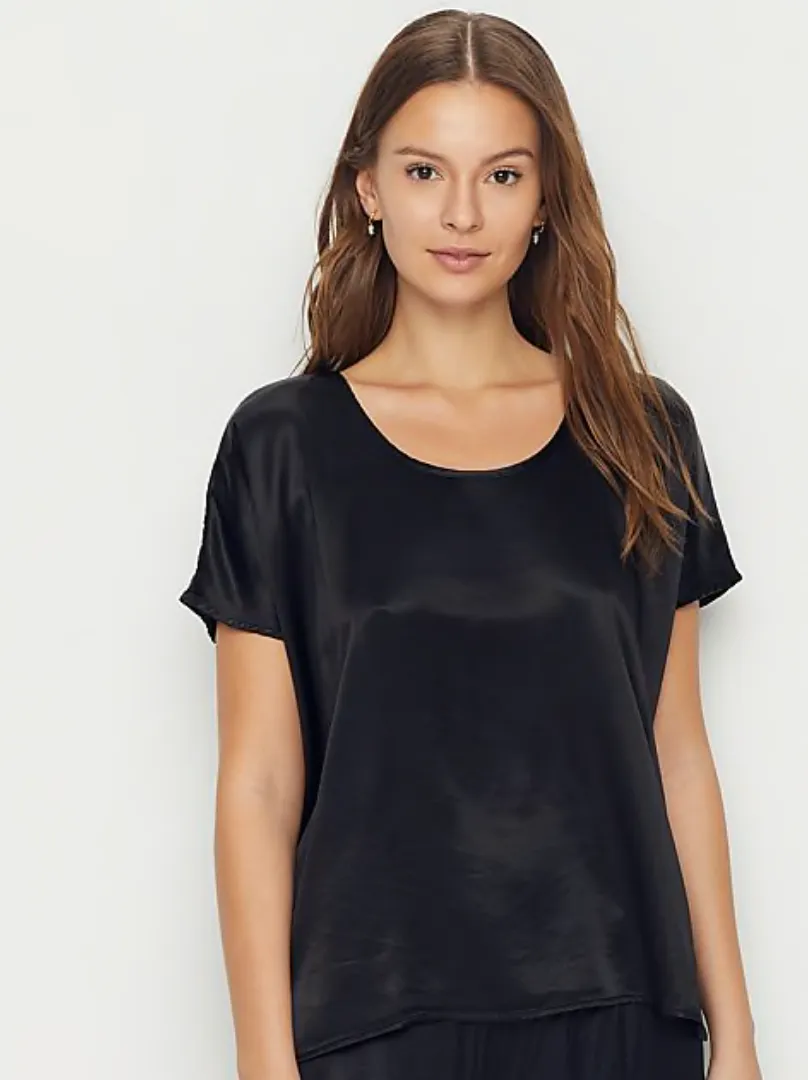 PJ Harlow Roxxy Tee Black