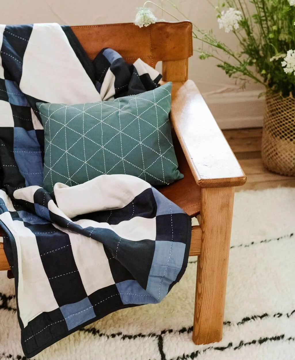 Plaid Patchwork Quilt