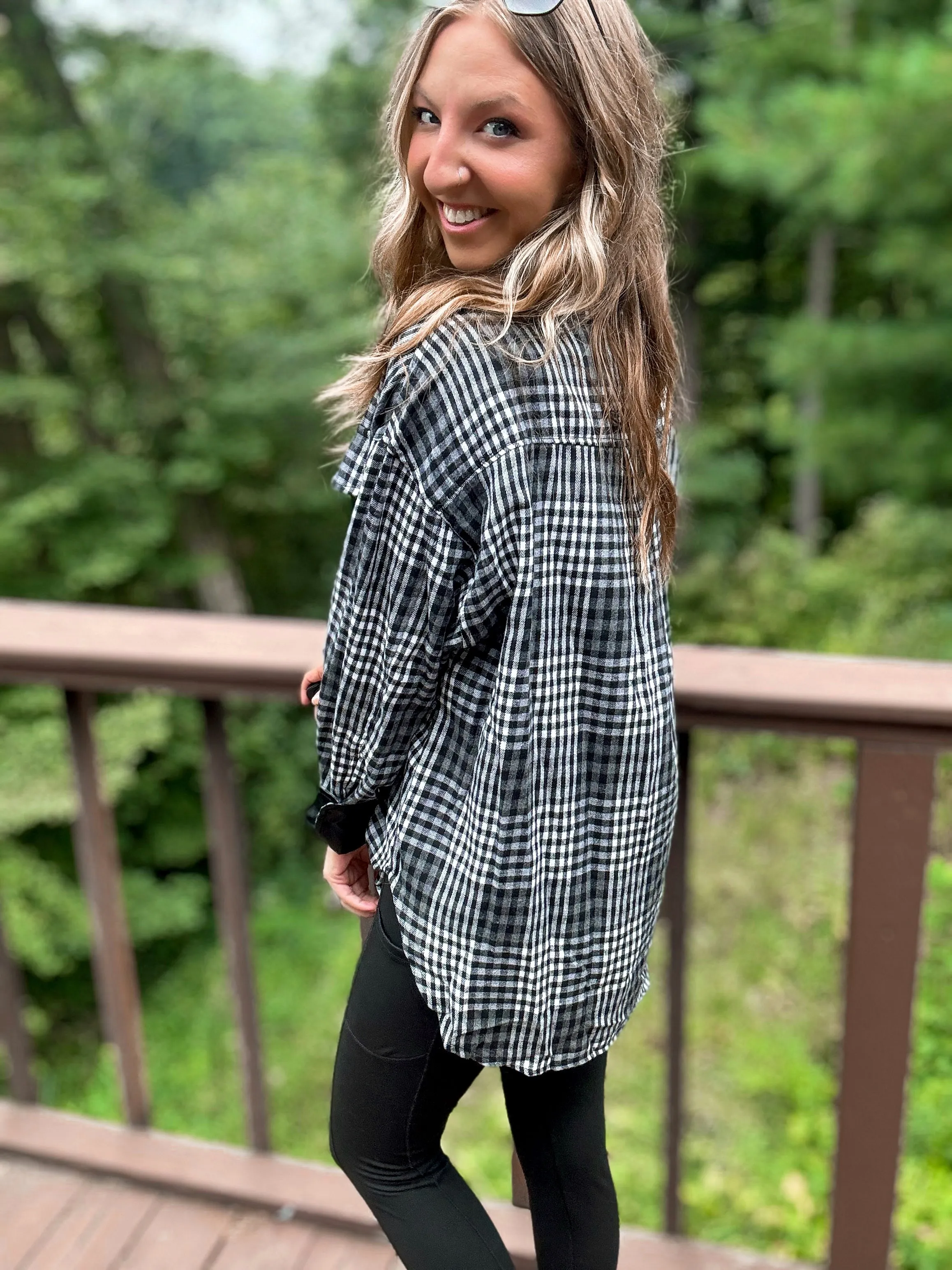 Plaid Perfection Button-Up