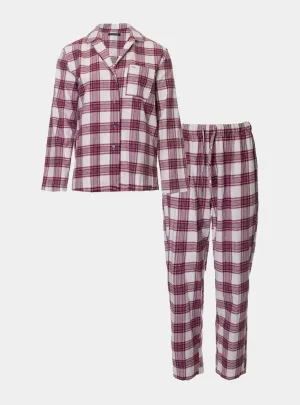 Plaid Pyjama Set in Stone