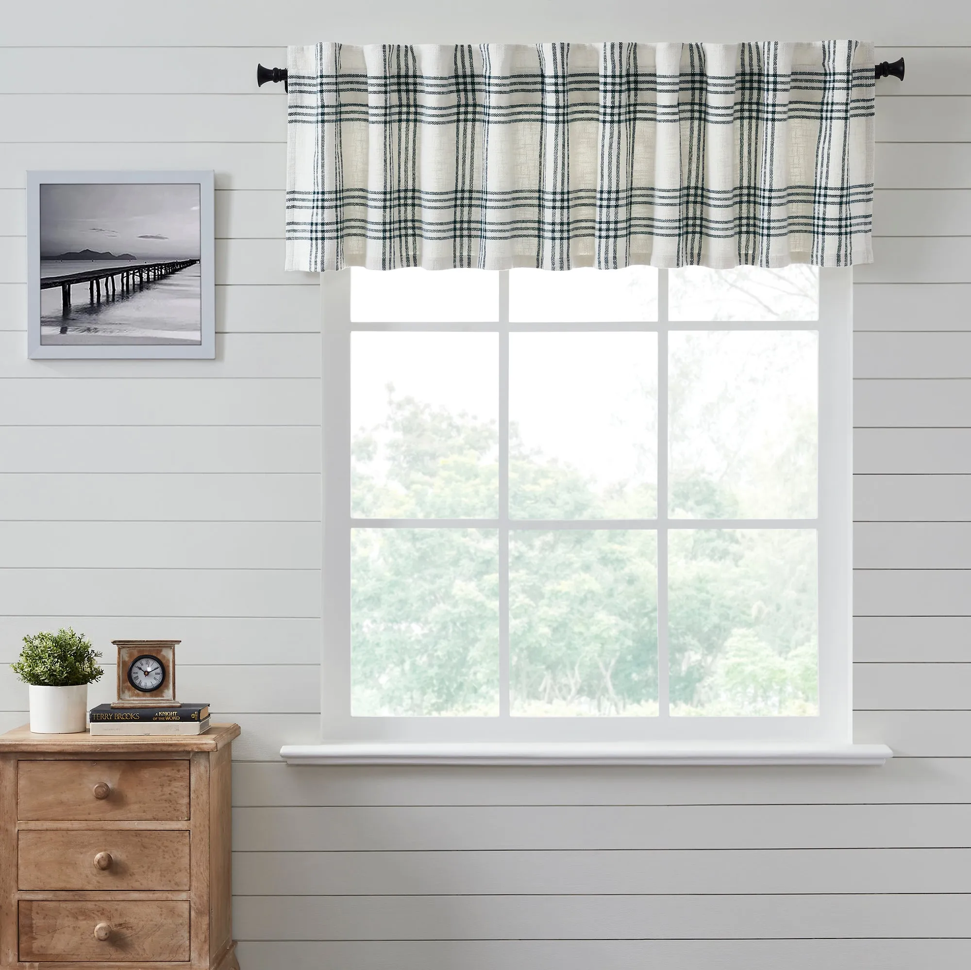 Plaid Valance