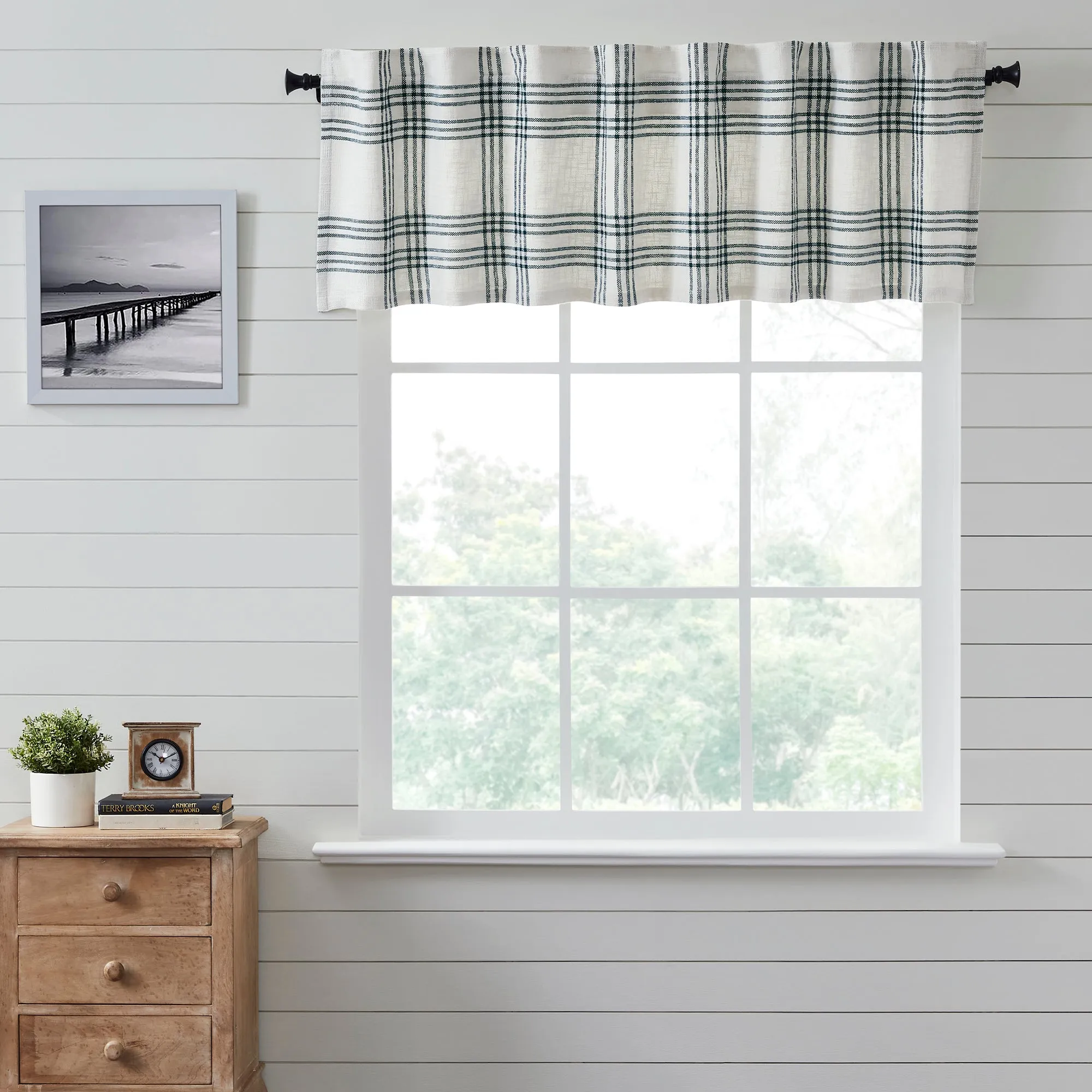 Plaid Valance