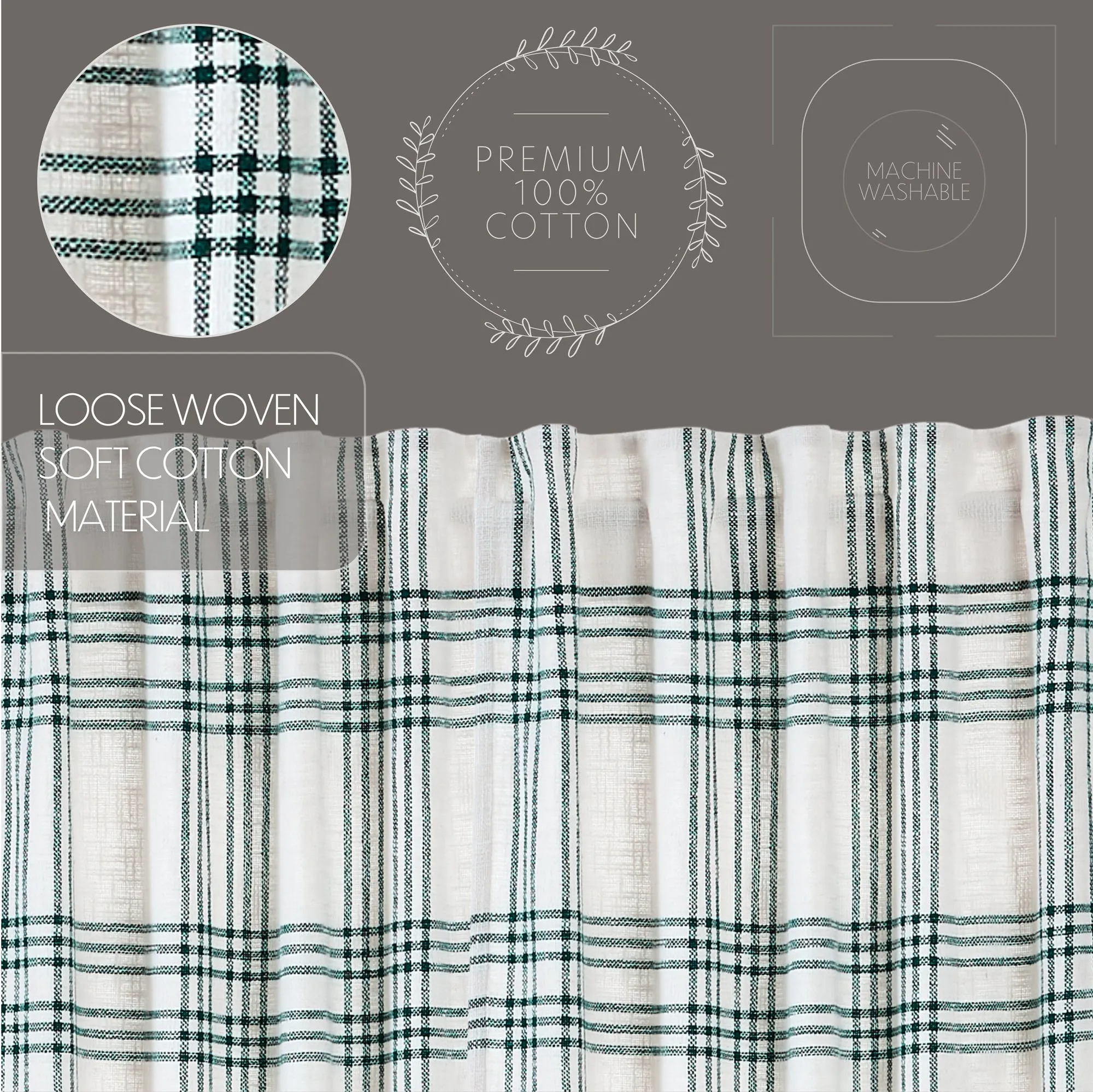 Plaid Valance