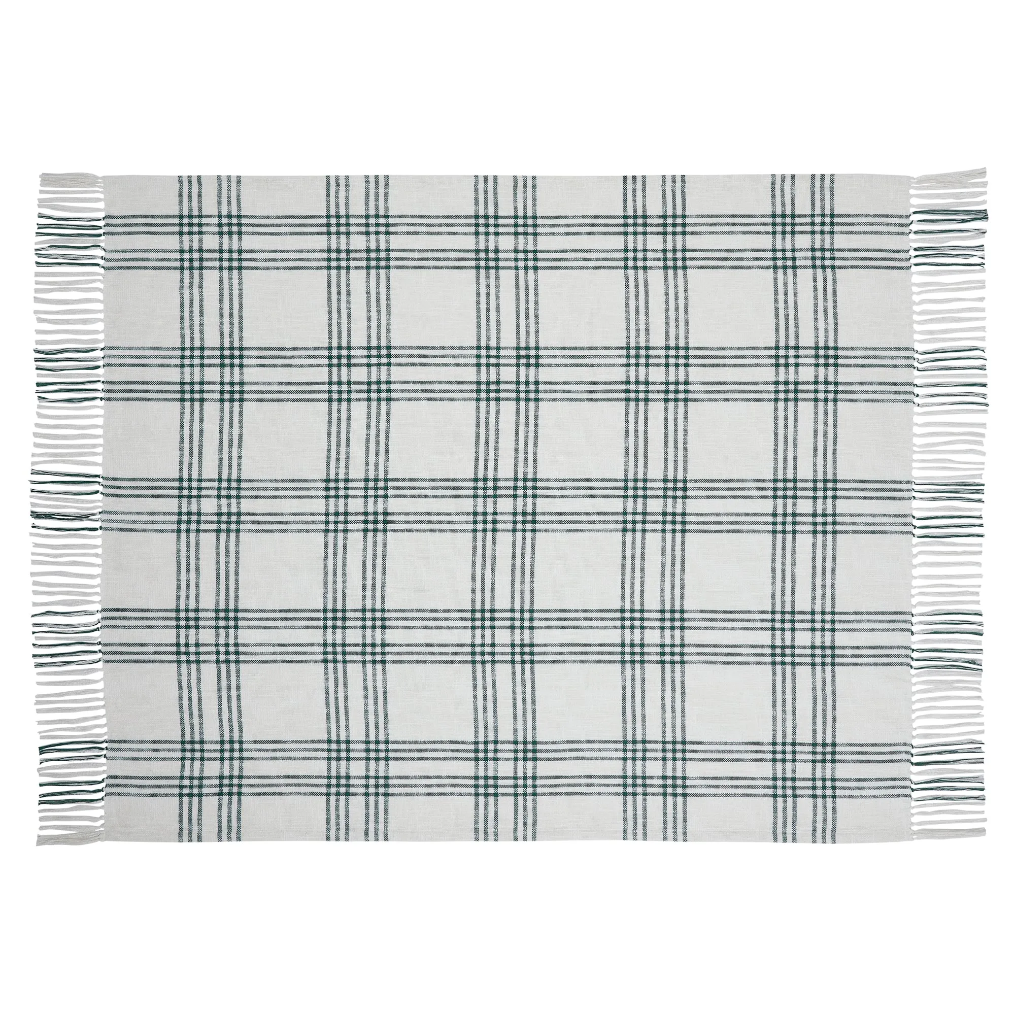 Plaid Woven Throw 50x60