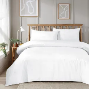 Plain Dye Luxurious Super Soft Duvet Set with Zipper Closure Easy Care Bed Linen in Various Sizes and Colours by OLIVIA ROCCO