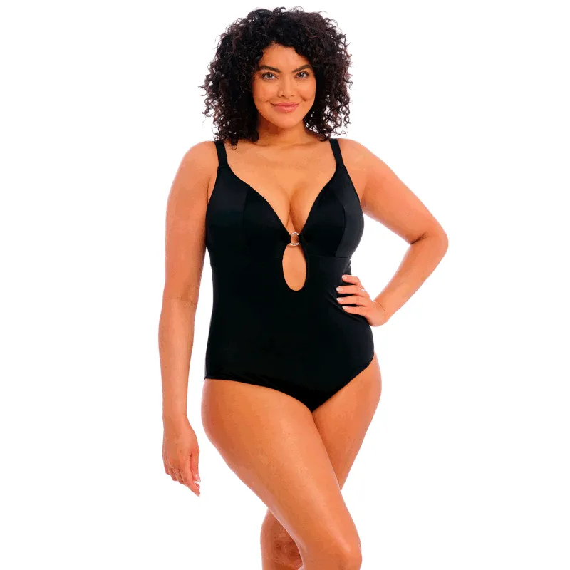 Plain Sailing One Piece Swimsuit Black - Elomi Swim