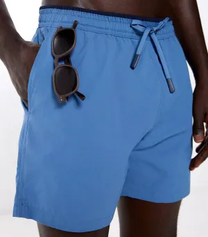 Plain Swim Shorts Light Blue