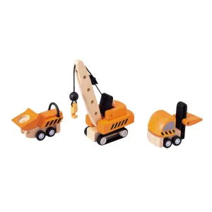 Plan Toys construction vehicles