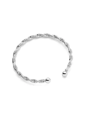 Plated Woven Design Bracelet