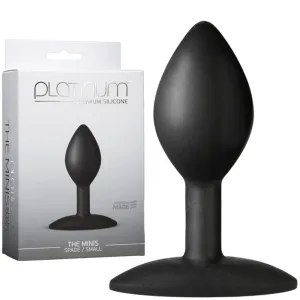 Platinum Premium Silicone - The Minis - Spade - Small Black