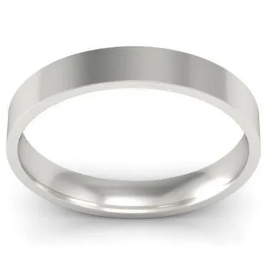 Platinum Wedding Band for Women 3mm