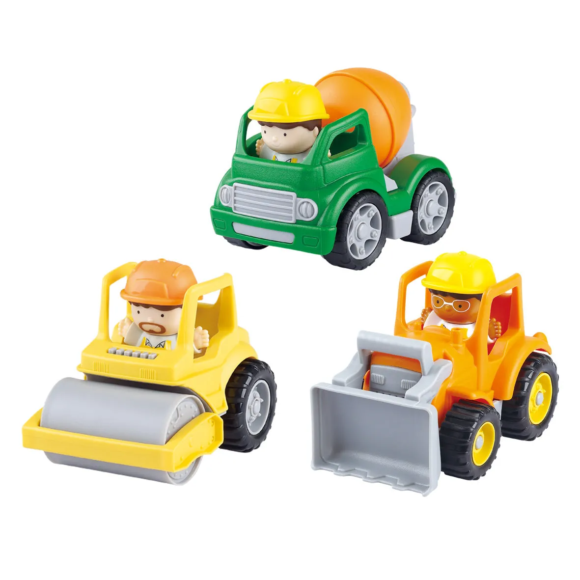 Playgo Toys Ent. Ltd. Mini Construction Trio