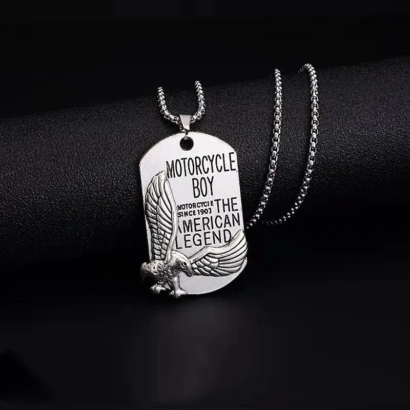 Playing Card Ace Spades Heart Pendant Necklace Sweater Chain Men's and Women's Fashion Military Brand Necklace Jewelry Gift