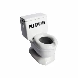 Pleasures Toilet Ashtray (White)