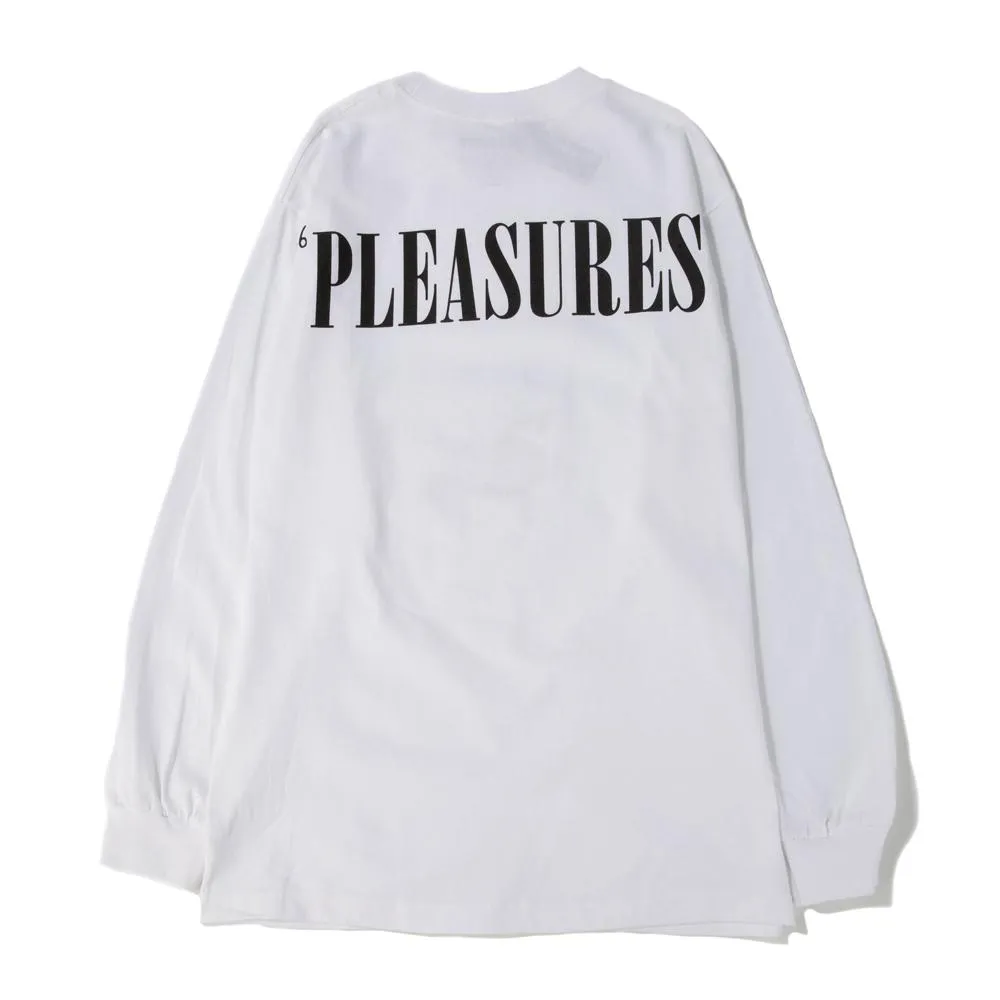 Pleasures x True Romance Alabama Long Sleeve T-shirt / White