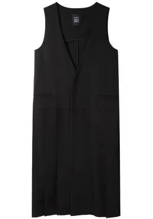 Pleated Vest Dress