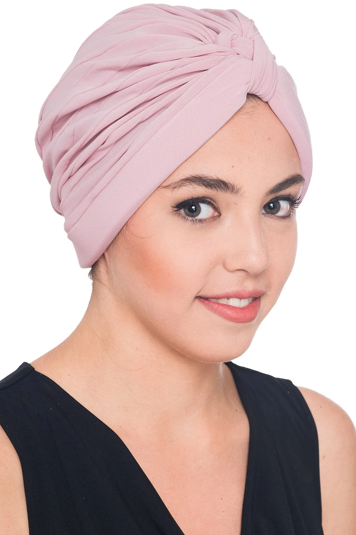 Pleated W Pattern Turban