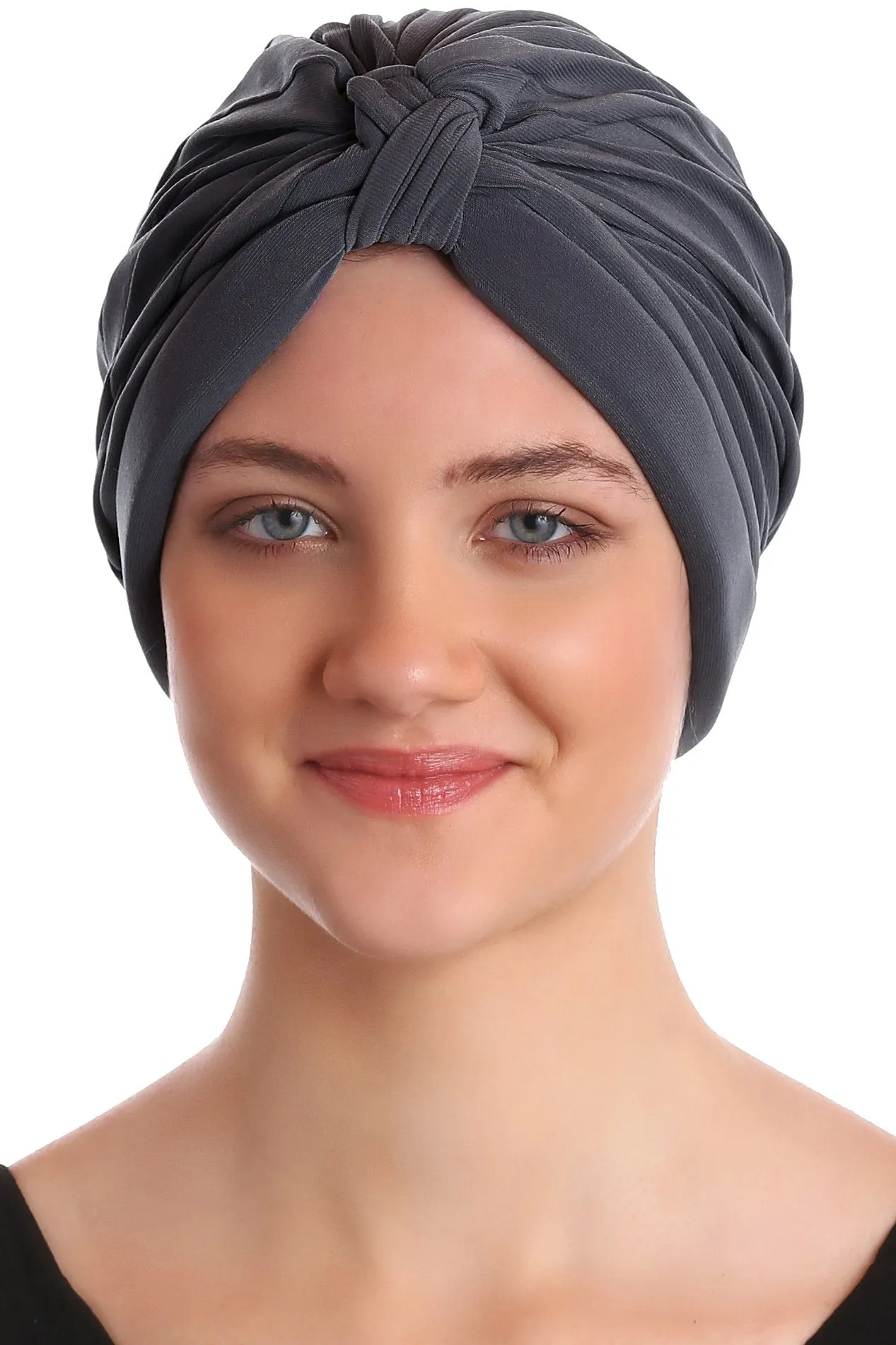 Pleated W Pattern Turban