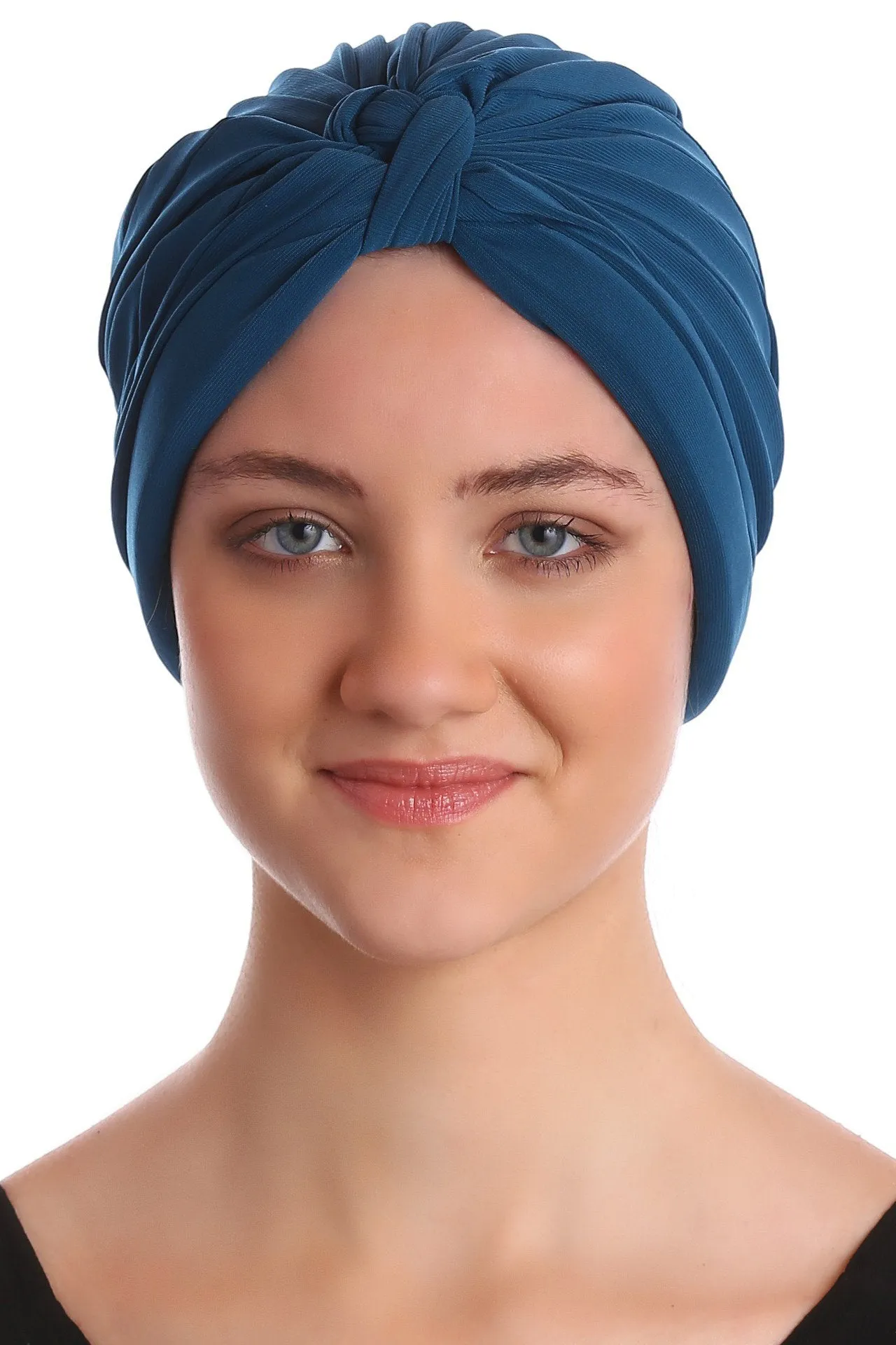 Pleated W Pattern Turban