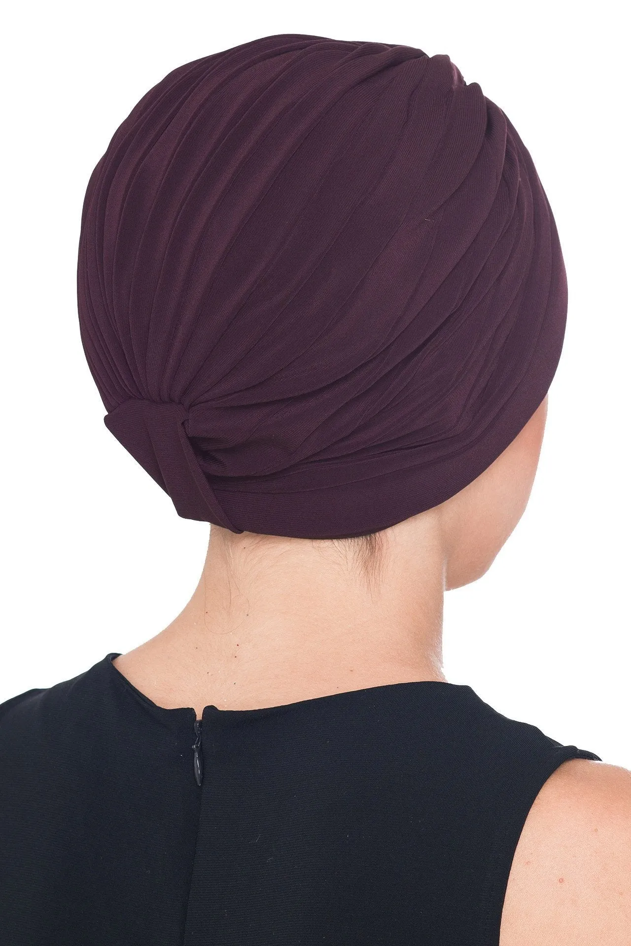 Pleated W Pattern Turban