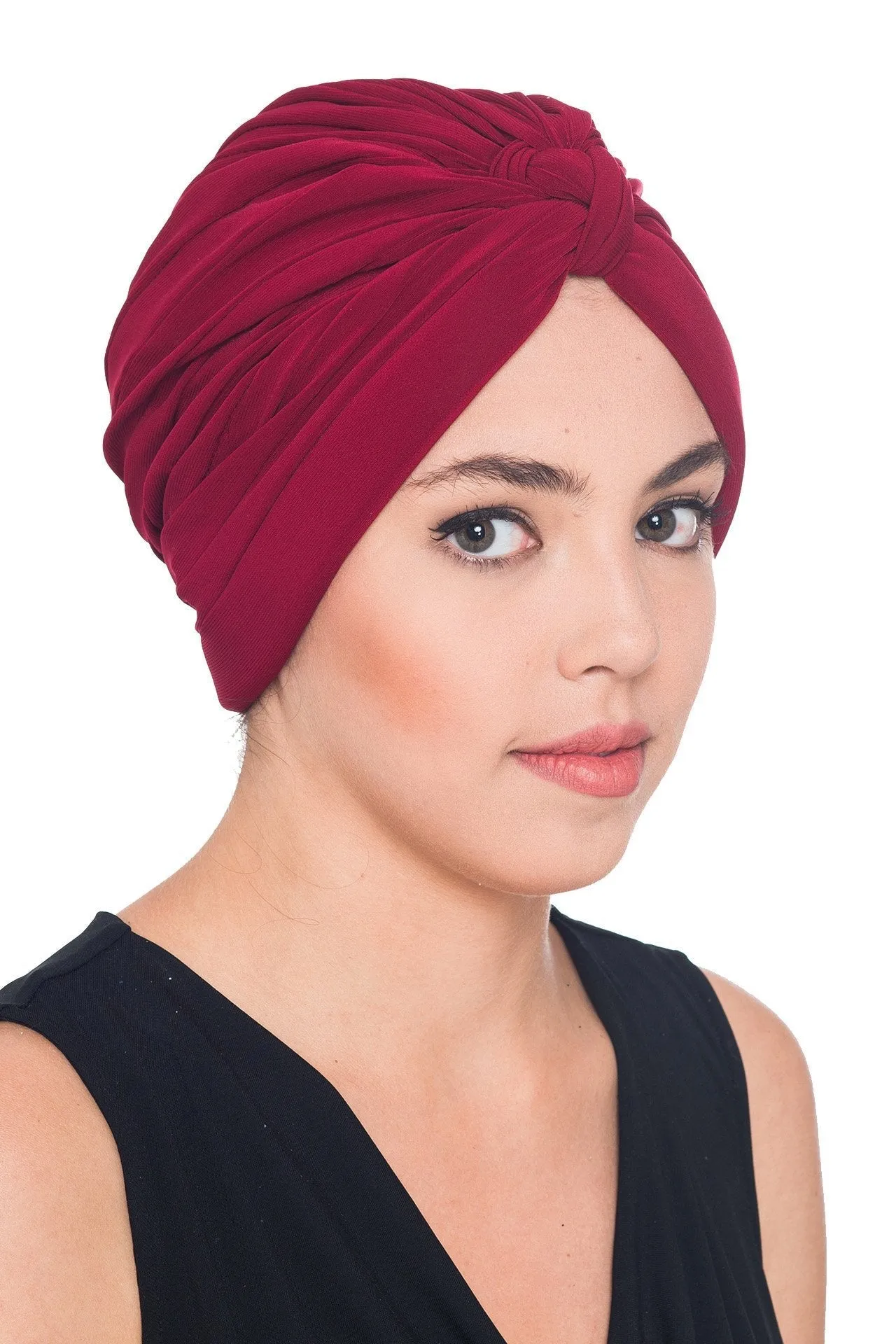 Pleated W Pattern Turban