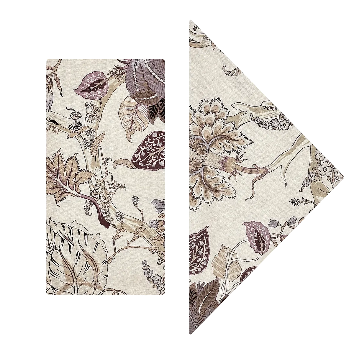 Plum Chintz Napkins (Set of 4)