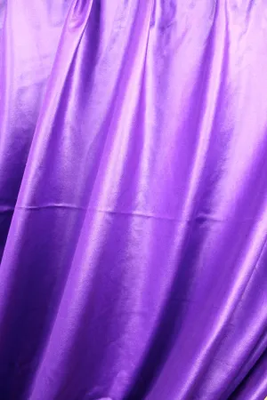 Plum Metallic Spandex Fabric Sample