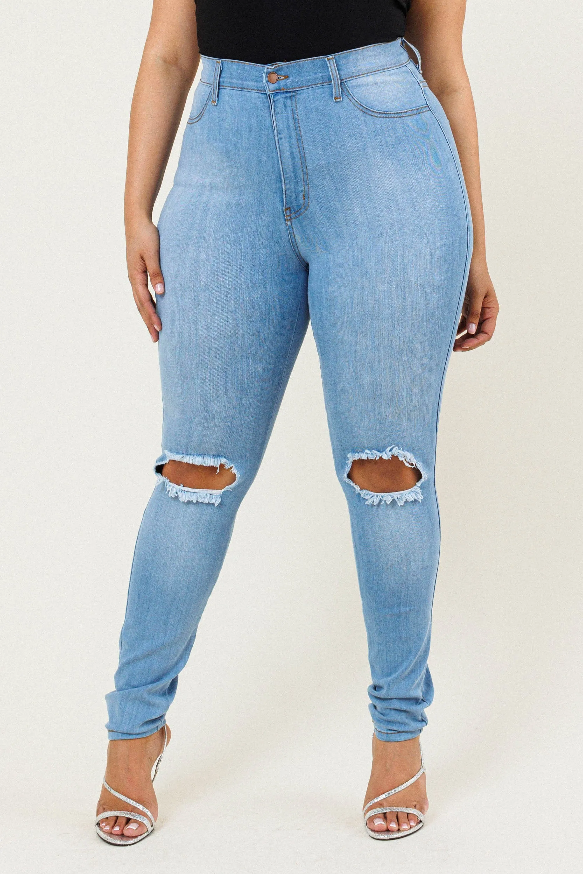 PLUS Crush High-Rise Skinny Jeans