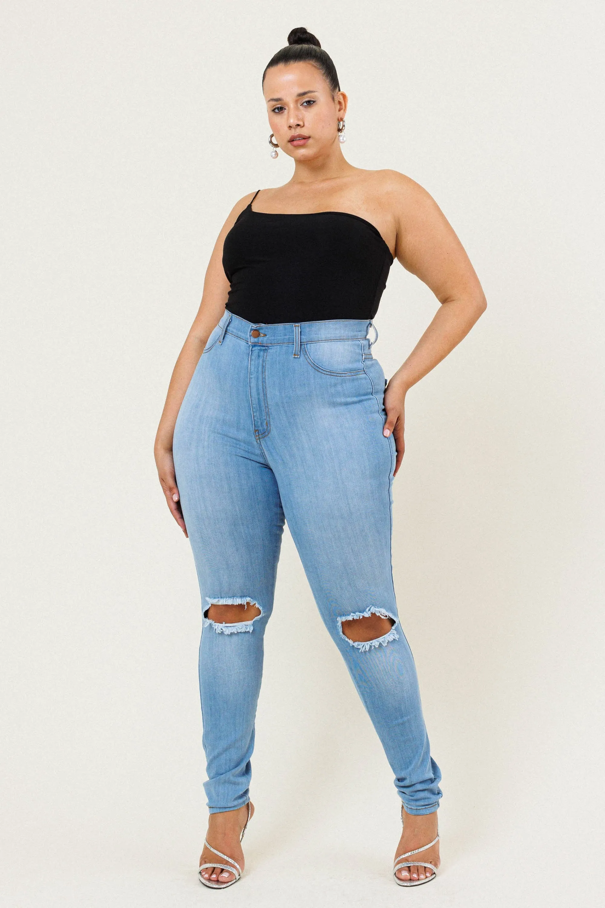 PLUS Crush High-Rise Skinny Jeans