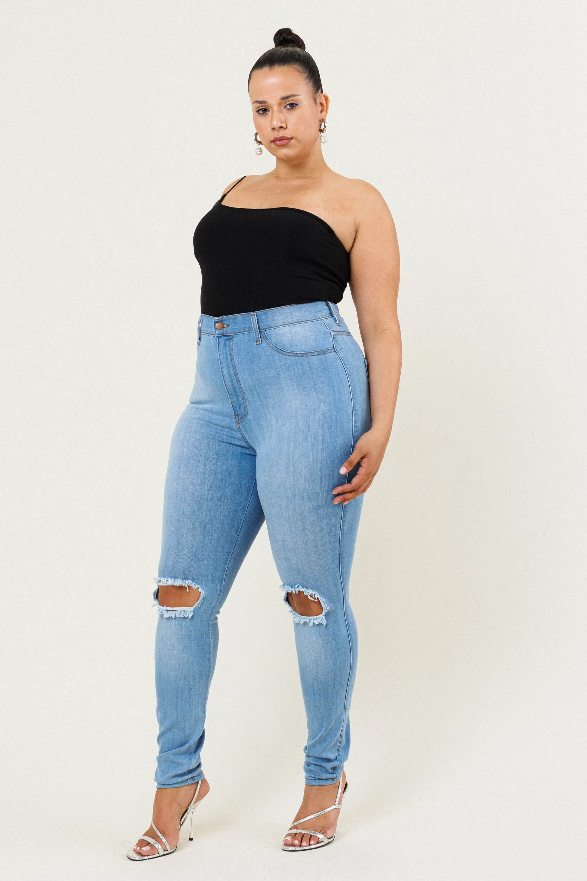 PLUS Crush High-Rise Skinny Jeans