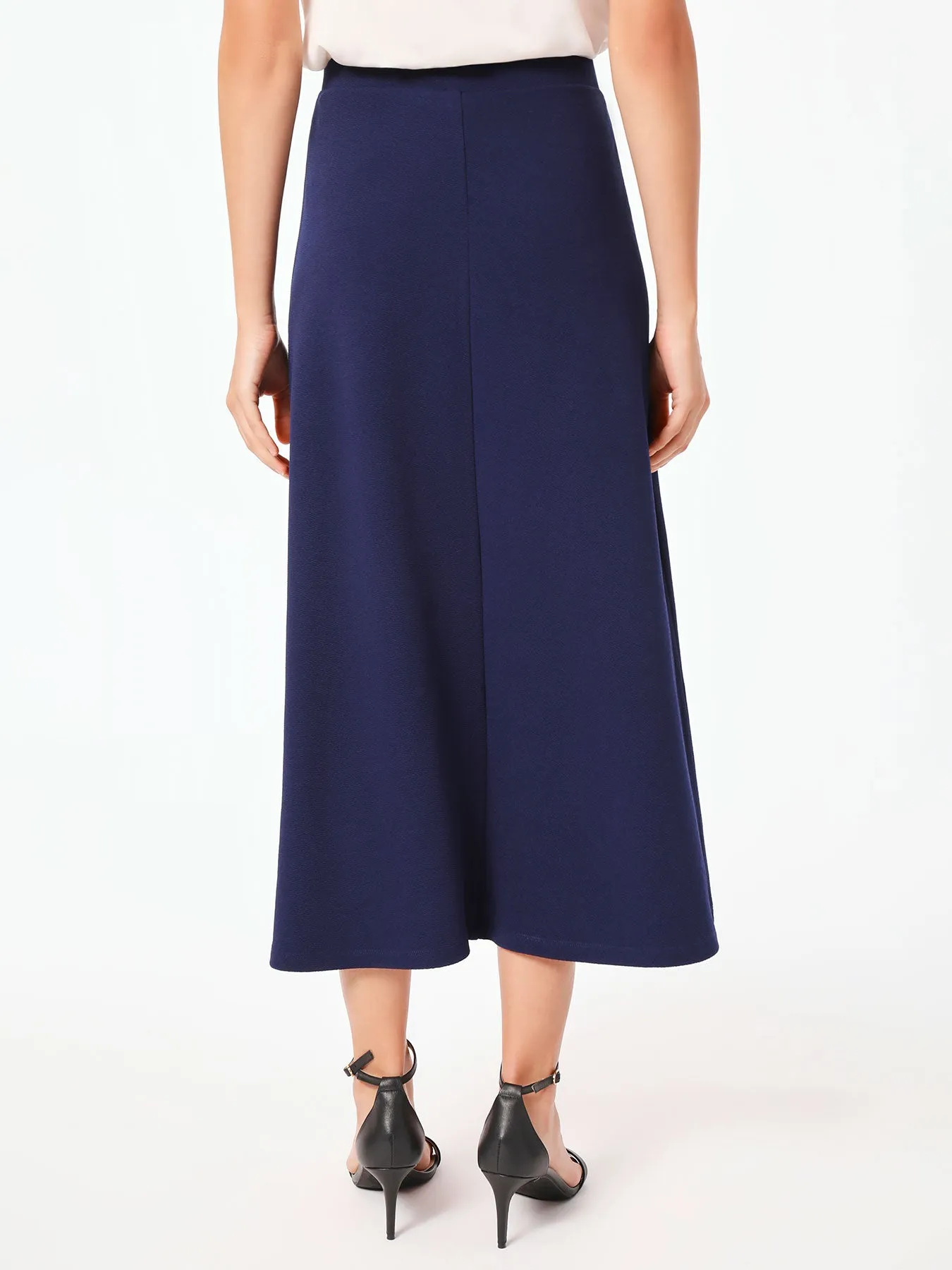 Plus Kate Skirt, Iconic Stretch Crosshatch