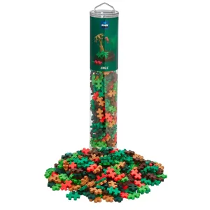 Plus-Plus Open Play Tube - 240pc Jungle Mix