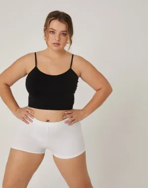 Plus Size Barely There Shorts