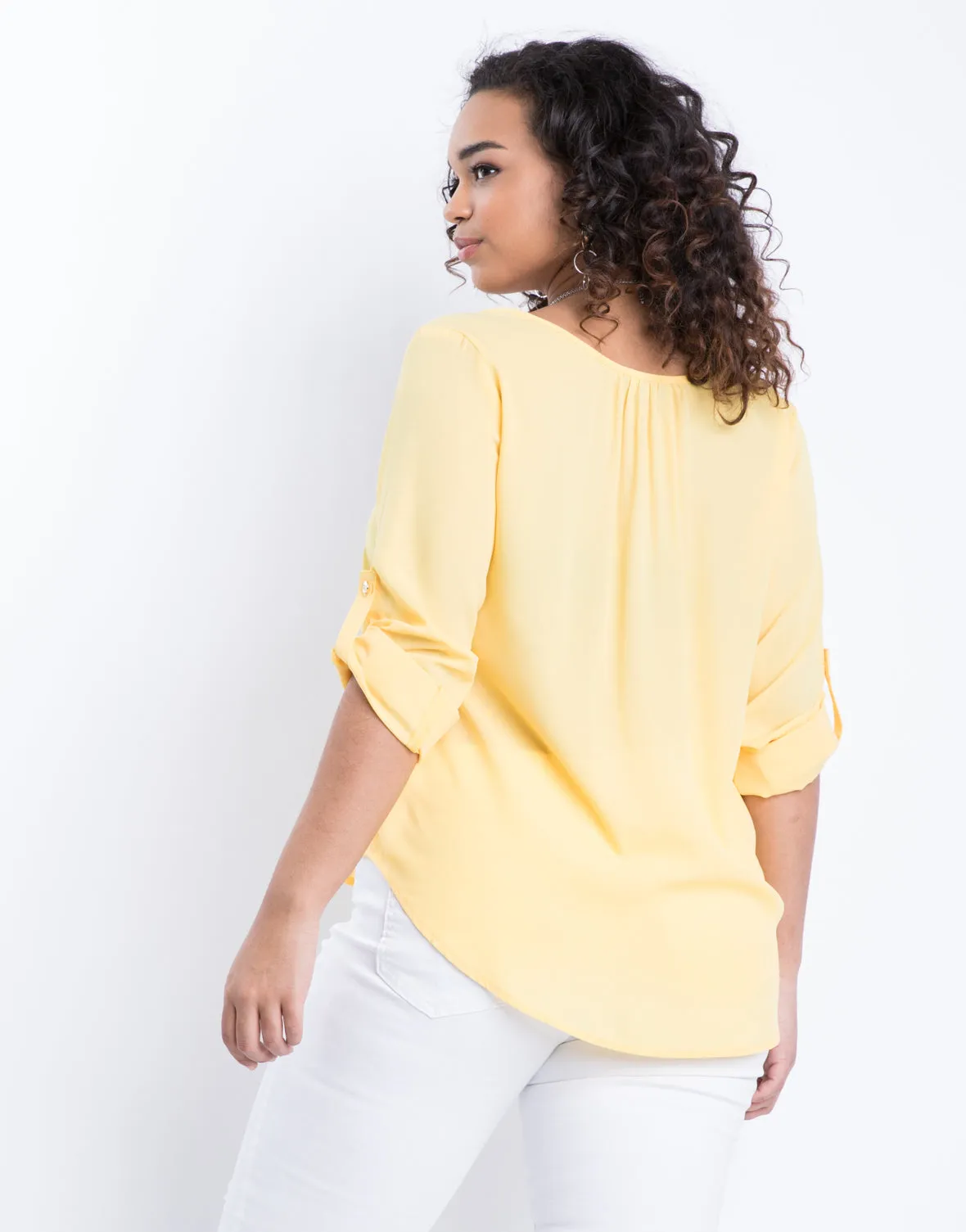 Plus Size Jasmine Flowy Blouse