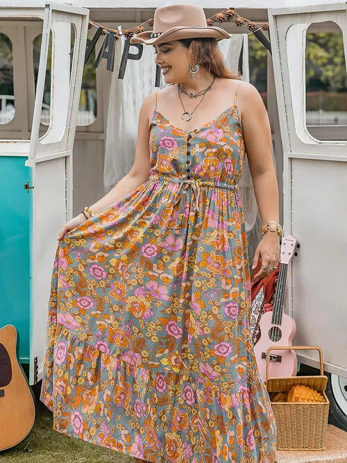 Plus Size Summer Maxi Dress